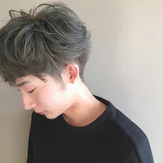 ショート カラー レイヤーカット BLend 渋谷のヘアスタイル