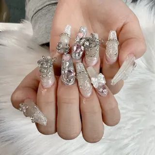 ネイル 🎀nana🫧 ワンホンネイル🎀のネイルデザイン