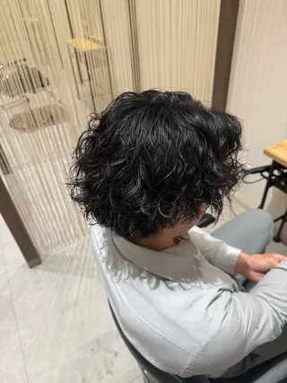 メンズ エイト半田所属・大松 菜々実のヘアスタイル