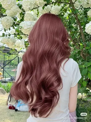 セミロング カラー 艶モテ・韓国スタイル 🤍りんのヘアスタイル