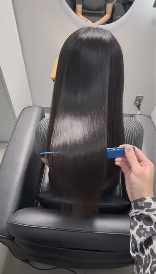 ロング 武田 一馬のヘアスタイル