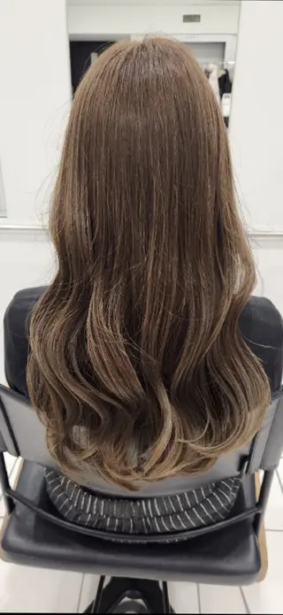 ロング カラー little×salt所属・透明感カラー✨️ 渋谷/ナカムラのヘアスタイル