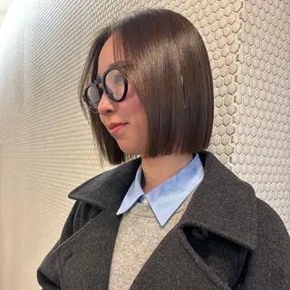 ショート 似合わせボブカット/ 髪質改善/細川実知香のヘアスタイル