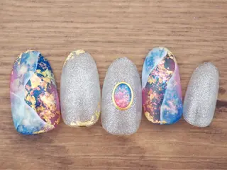 ネイル トップネイリスト Ribbon立川店のネイルデザイン