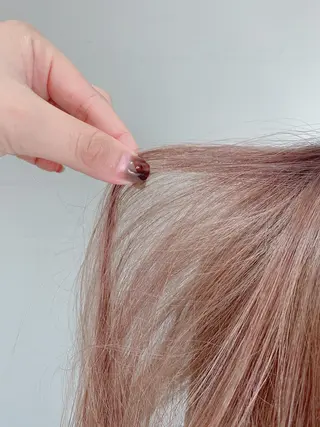 セミロング カラー 🦖鶴岡香純🦖 育休中のヘアスタイル