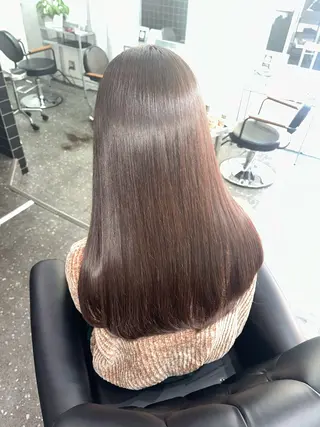 ロング パーマ 髪質改善⭐️縮毛矯正 中野⭐️Rinaのヘアスタイル