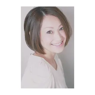 ミディアム カラー キヨカワ タイトのヘアスタイル