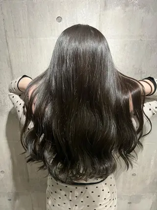 ロング カラー mimiiy梅田 中崎町ハイトーンのヘアスタイル