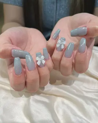 ネイル 波 なみのネイルデザイン