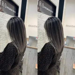 セミロング Y Uのヘアスタイル