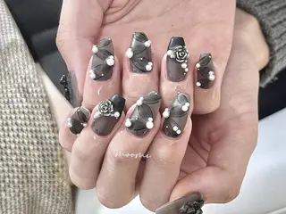 ネイル moomi nail スカルプ専門のネイルデザイン