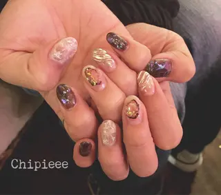 ネイル revia所属・ERI Nailistのネイルデザイン