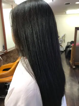 ロング パーマ 桧山 真のヘアスタイル