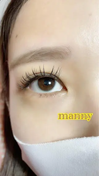 マツエク・マツパ manny eyelashのマツエク・マツパデザイン