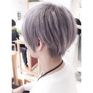 ショート カラー ヘアアレンジ メンズ 𝐑𝐈𝐍𝐊𝐀 🐣🩷のヘアスタイル