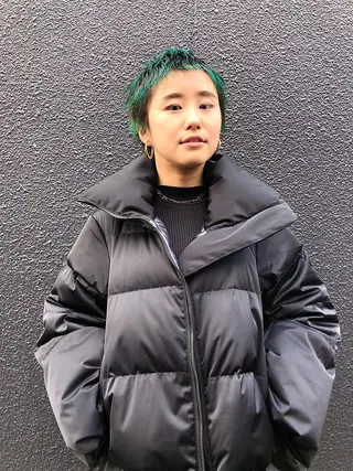 ショート カラー Kukuna所属・原田 慎吾のヘアスタイル