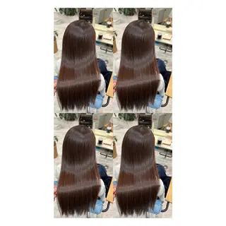 ロング カラー 店長✨レイヤー✖️ 髪質改善✖️韓国ヘアのヘアスタイル