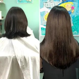 ロング eye エクステ専門店Rのヘアスタイル