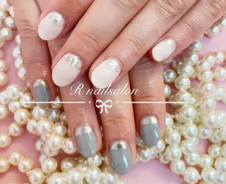 ミディアム R NAILSALONのネイルデザイン
