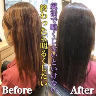 ロング GO TODAY シェアサロン 原宿Verno店所属・髪質改善/ブリーチ/ ボブ特化/よしきのヘアスタイル