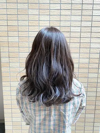 ロング カラー 髪質改善 ヒデのヘアスタイル