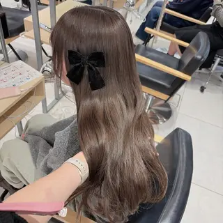 ロング ゆるふわ透明感カラー 🎀ほの/表参道のヘアスタイル