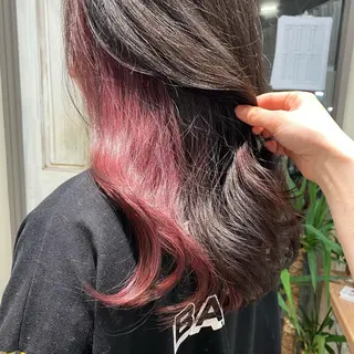 ロング カラー 後藤 瀬奈のヘアスタイル