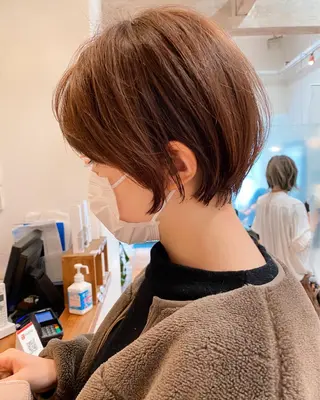 ショート カラー メンズカット特化柏駅 徒歩3分LOUのヘアスタイル