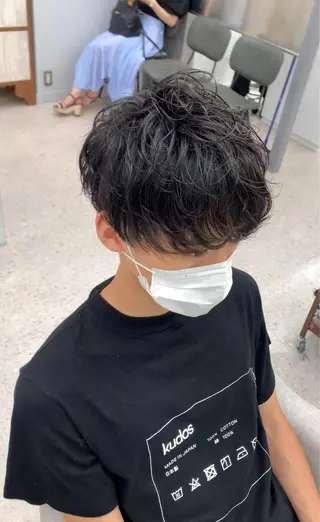 パーマ メンズ hair&make NOISM -eha-所属・メンズ特化美容師/ 新井　洸太のヘアスタイル