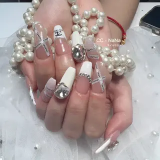 ネイル 💎CC・NaNa 韓国風ネイル🌙Cのネイルデザイン