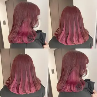 カラー 渋谷:インナーカラー ／🍒エリカ🍒のヘアスタイル