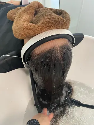 ロング カラー パーマ メンズ chapi所属・矢田 沙希のヘアスタイル