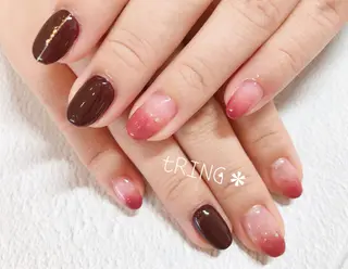 ネイル tRING＊ しいの木台のネイルデザイン