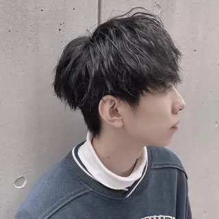 パーマ メンズ メンズ縮毛矯正 ♠️店長下平隼人のヘアスタイル