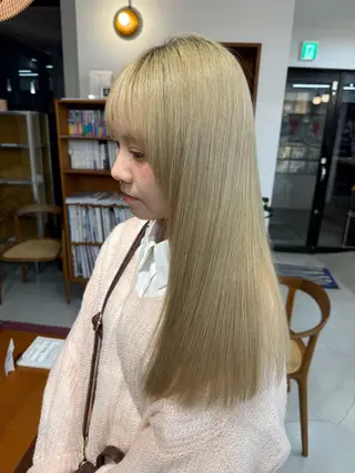 ロング 北本 万実のヘアスタイル