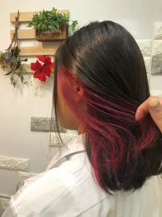 カラー ショートボブ✨️ 池田芽生のヘアスタイル