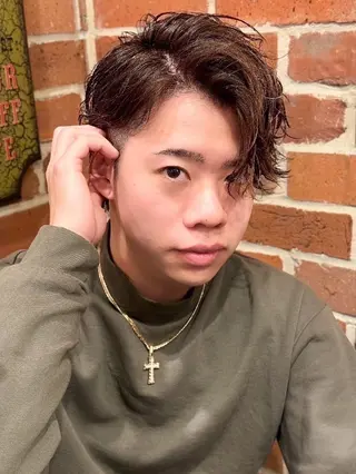 ショート パーマ ヒロ銀座青山店所属・森本 みくのヘアスタイル