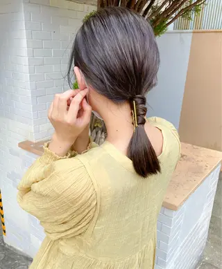 ミディアム COMILE 🌼 SUZUKAのヘアスタイル