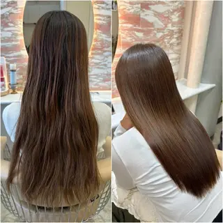 ゆうか ・髪質改善のヘアスタイル