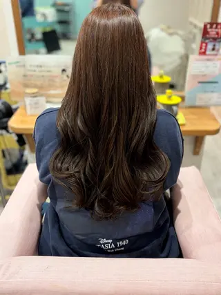 カラー elf所属・ozaki konohaのヘアスタイル