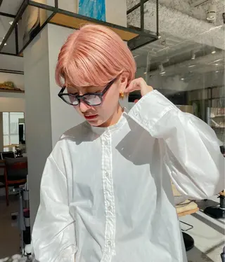 ショート カラー メンズ専門/ パーマ特化こーし💈のヘアスタイル