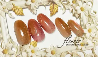ネイル フルリール 【プライベートサロンのネイルデザイン
