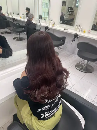 ロング カラー ヘアアレンジ 💗横浜美容室 💗HARUNAのヘアスタイル