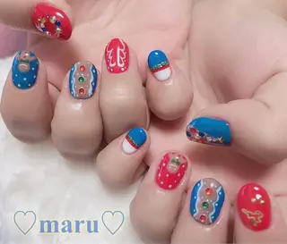 ネイル まるみ ♡のネイルデザイン