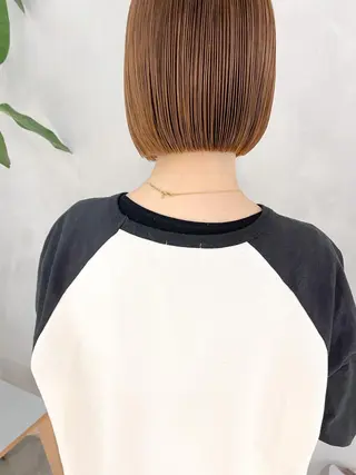 ミディアム カラー 川本 裕🌿のヘアスタイル