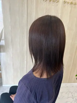 ミディアム FILM by lucia所属・MIKU カットモデル募集のヘアスタイル