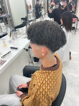 カラー パーマ メンズ SEIGO/カット /メンズパーマ🔥のヘアスタイル