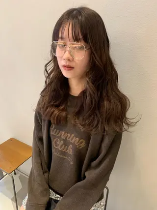 ロング カラー ブリーチ/アレンジ 天満/chihiroのヘアスタイル