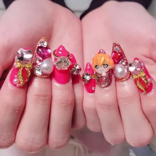 ネイル おで@ oderi_nailのネイルデザイン