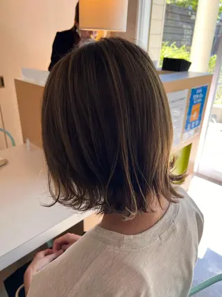 ミディアム カラー 🌻井上 マリー🌻のヘアスタイル